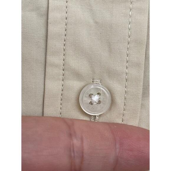 Solid & striped tan boyfriend size XL tan long sleeve shirt - Picture 11 of 11